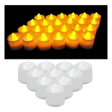 Kit 24 Vela Eletr么nica Led Decorativa Pequena Foto mini 1