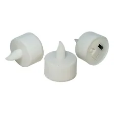 Kit 24 Velas Decorativas Eletr么nicas De Led + Baterias + Foto mini 3