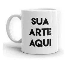Kit 25 Canecas De Cerâmica Resistente Empresa Logo Cor Branco Personalizado Foto mini 1