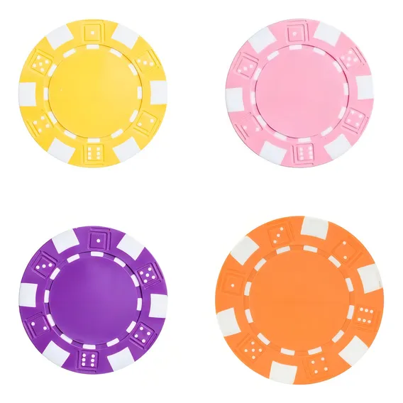 Kit 25 Fichas De Poker Dice 11,5g Cores Foto 1