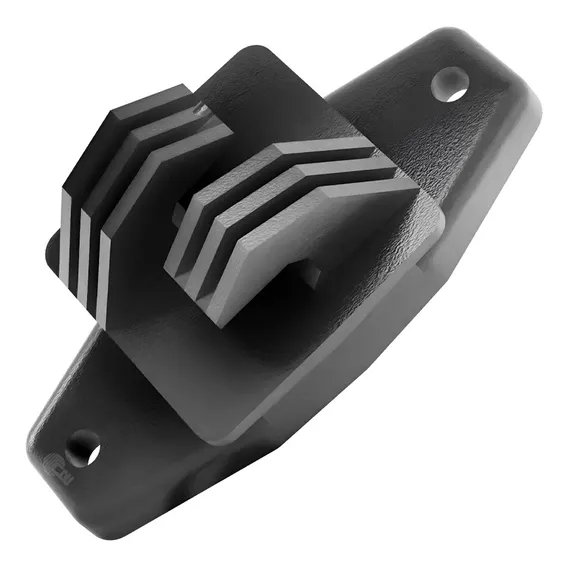 Kit 25 Isolador Walmur Cerca Elétrica Tipo W Preto Foto 1