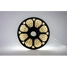 Kit 25 Metros Fita Mangueira Led Chata 5050 Com Fonte Luz Branco-frio 127v Foto mini 2