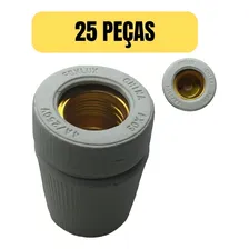 Kit 25 Receptaculo Bocal Soquete Porcelana Louca E27 Tempo Foto  mini 1