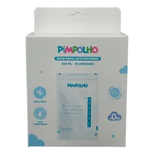 Kit 25 Sacos Para Armazenar Leite Materno 200ml - Pimpolho Foto mini 1