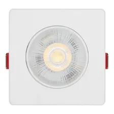 Kit 25 Spot Led Smd 7w Dicroica Direcionável Quadrado Frio Estrutura Branco-frio 110v/220v (bivolt) Foto mini 2