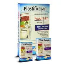 Kit 250 Unidades Plástico Para Plastificação Mares 0,05 Foto  mini 1