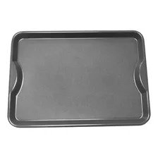 Kit 25un Bandeja Self Service Fast Food Restaurante Cor Preto Foto  mini 1