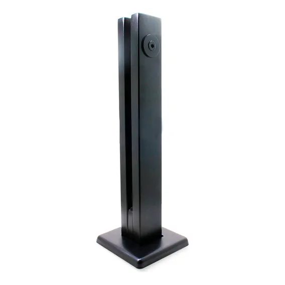 Kit 28 Colunas Torre Inox 30 Cm Guarda Corpo Polido Preto Foto 1