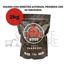 Kit 2kg Carvão De Coco Para Narguilé Atacado Caixa Foto mini 4
