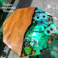 Kit 2kg Resina Cristal Transparente + 4 Catalisadores Foto mini 4