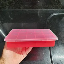 Kit 2un Forma De Gelo Silicone Com Tampa 15 Cubos Livre Bpa Foto mini  3