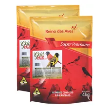 Kit 2un Pintassilgo Gold Mix 4kg - Reino Das Aves Foto mini 1