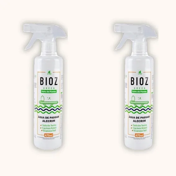 Kit 2x: Água Passar Roupa Biodegradável Alecrim Bioz Green Foto 1