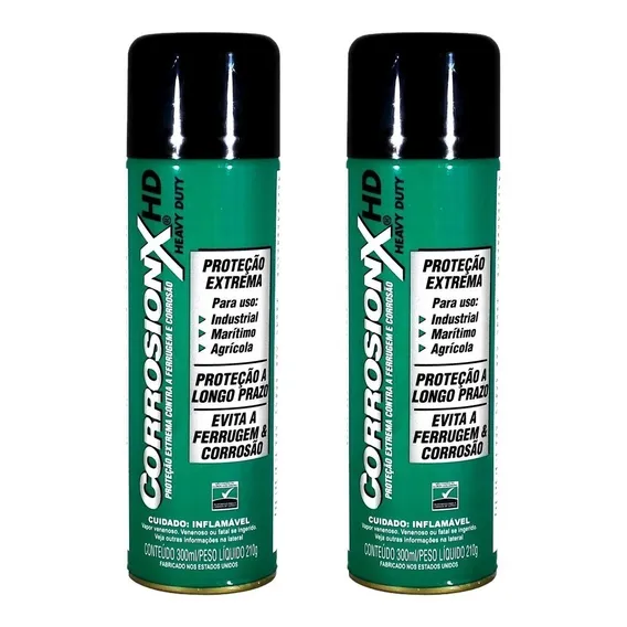 Kit 2x Anticorrosivo Corrosionx Hd Heavy Duty 300ml Foto 1