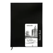 Kit 2x Bloco Desenho Sketchbook Keramik A5 110g 100 Folhas Foto  mini 1