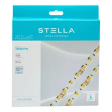 Kit 2x Fita Led Stella 10w/m Ip20 12v 700lm/m Luz Branco Frio 6500k Foto mini 1