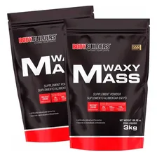 Kit 2x Hipercal贸rico Waxy Mass 3kg - Bodybuilders Sabor Baunilha Foto mini 1
