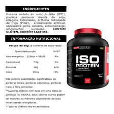 Kit 2x Iso Protein 2kg (whey Proten Isolado) Sabor Chocolate Foto mini  2