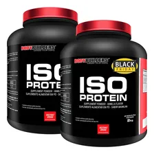 Kit 2x Iso Protein 2kg (whey Proten Isolado) Sabor Chocolate Foto  mini 1