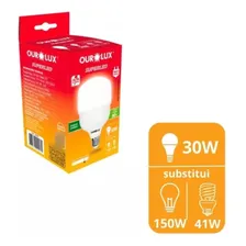 Kit 2x Lampada Super Led Ourolux 30w 6500k Bivolt Branca Foto mini 3