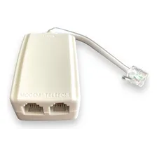 Kit 2x Micro Filtro Duplo Adsl Telefone Modem Internet Duplo Foto mini  2