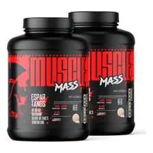 Kit 2x Muscle Mass Hipercal贸rico - Espartanos Sabor Baunilha Foto mini 1