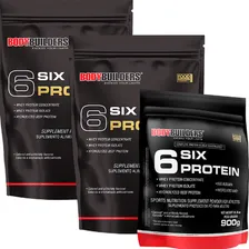 Kit 2x Six Protein 2kg + 1x Six Protein 900g - Bodybuilders Sabor Baunilha Foto mini 1