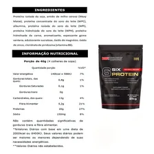 Kit 2x Six Protein 2kg + 1x Six Protein 900g - Bodybuilders Sabor Baunilha Foto mini 2
