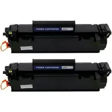 Kit 2x Toner Ce278a 278a P/ Laser 1536dnf M1536dnf Tinta Preto Foto mini 2