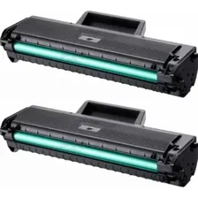 Kit 2x Toner Compatível t-d111s D111s M2020 M2070 - Evolut Tinta Preto Foto  mini 1