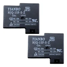 Kit 2x Und Rele T90 Tianbo 30a 5 Terminais Hjq-15f-s-z Foto  mini 1