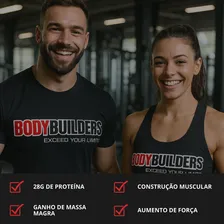 Kit 2x Whey Protein + 2x Bcaa + 2x Creatina + Coqueteleira - Bodybuilders - Sabor Chocolate Foto mini 2