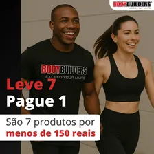 Kit 2x Whey Proteina 2x Bcaa 2x Creatina Coqueteleira Bodybuilders Sabor Baunilha Foto mini 4