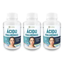 Kit 3 Ácido Hialurônico Colágeno Hidrolisado Vitamina 1000mg Foto  mini 1
