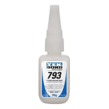 Kit 3 Adesivo Cola Instantânea Cianoacrilato 793 20g Tekbond Foto mini  2