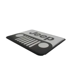Kit 3 Adesivos Resinados Emblemas 10x8cm Para Jeep 19137 Cor Cinza Foto mini 3