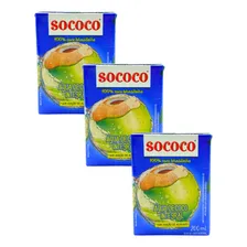 Kit 3 Agua De Coco 200ml Sococo Foto mini 1