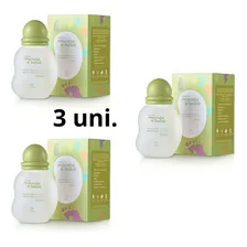 Kit 3 Água De Colônia Mamãe E Bebê 100  Natura Foto  mini 1
