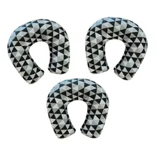 Kit 3 Almofadas De Pescoço Travesseiro Para Viagem Cervical Cor 3 Masculina Foto mini 2