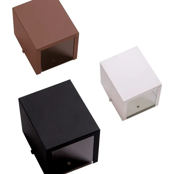 Kit 3 Arandela Efeito 2 Fachos 2 Focos Muro Externa Ar1210 110v/220v Foto 1