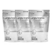 Kit 3 Argilas Branca Pó Esfoliante Facial Corporal Labotrat Foto  mini 1