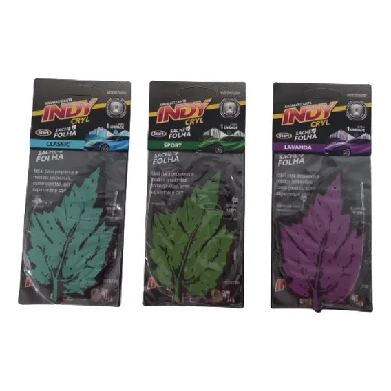 Kit 3 Aromatizante Folha Cheirinho Gavetas Armario Sapateira Foto 1