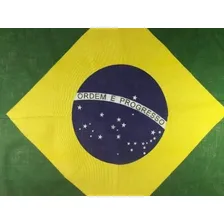 Kit 3 Bandanas Bandeira Do Brasil Versátil 55 Cm Foto mini  2