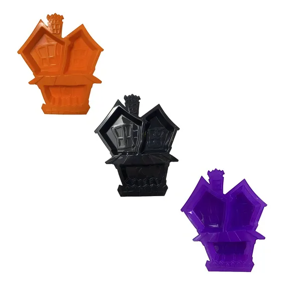 Kit 3 Bandeja Petisqueira Enfeite Mesa Decoração Halloween Foto 1