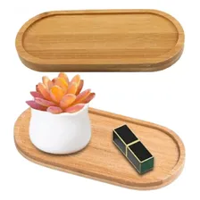 Kit 3 Bandejas De Madeira Tábua Petisqueira 19cm Decoração Foto mini 2