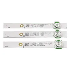 Kit 3 Barra Led AlumÃnio Tv Philips 43 Foto mini 3