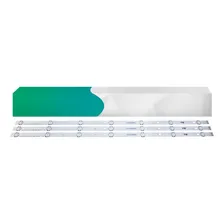 Kit 3 Barras De Led 43lj5500 43lj6300 43lj5550 43lj551c Nova Foto  mini 1