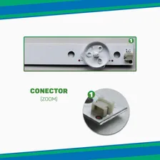 Kit 3 Barras De Led Compatível Com Tv Ph28c20d Ph28c20 3v Foto mini  3