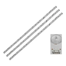 Kit 3 Barras De Led CompatÃvel Toshiba Dl3270 Dl3271 Dl3277 - Chip SCE Foto mini 3