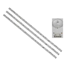Kit 3 Barras De Led CompatÃvel Toshiba Dl3270 Dl3271 Dl3277 - Chip SCE Foto mini 2